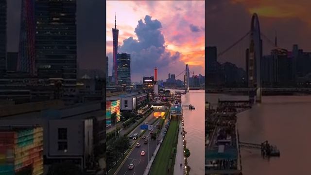 How beautiful ? Guangzhou such a amazing place #short_china_guangzhou_canton_tower смотреть онлайн