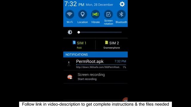 ROOT Samsung Galaxy Core prime ( SM-G360H ) kitkat 4.4.4 without PC | One Click Method | Easy смотреть онлайн