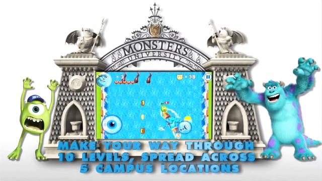Monsters University Ява игра 240x400 смотреть онлайн
