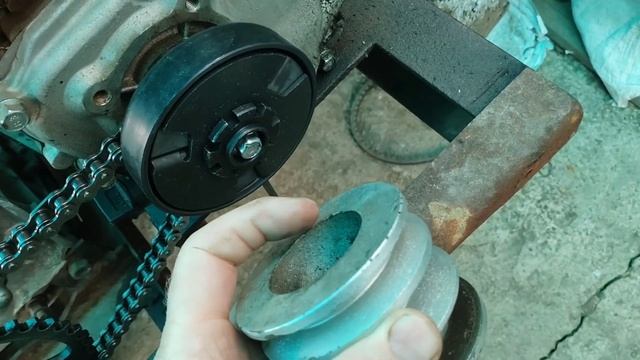 шкив на центробежное сцепление для трактора смотреть онлайн