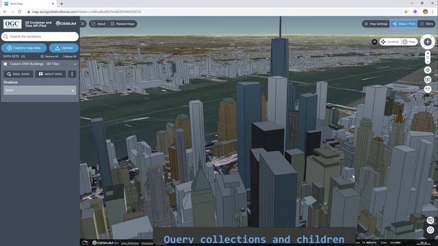 3D Container and Tiles API Client Developed by Cesium смотреть онлайн