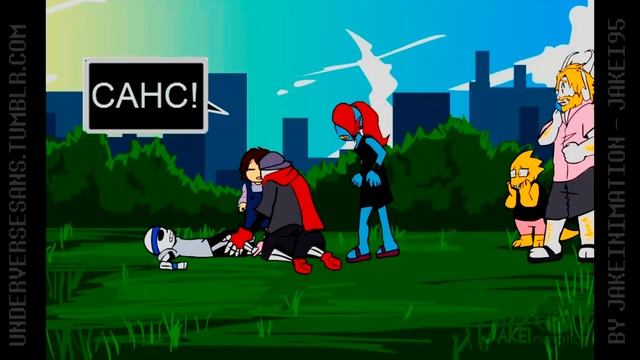 UnderVerse!Sans ALL PARTS. UnderTale Animation. [Rus Dub By Denchik].