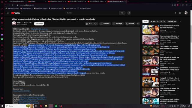 REACCIÓN de un Jugador empedernido de HI3rd al Viaje de Mil Estrellas de HSR смотреть онлайн