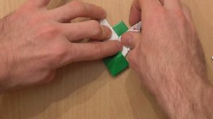 Как сделать муху оригами, How to make origami fly.