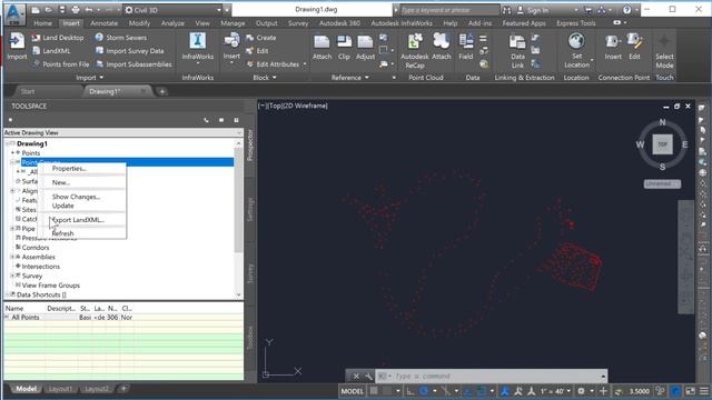 Civil 3D 2018 - Point Groups - Part I - Create Point Groups смотреть онлайн