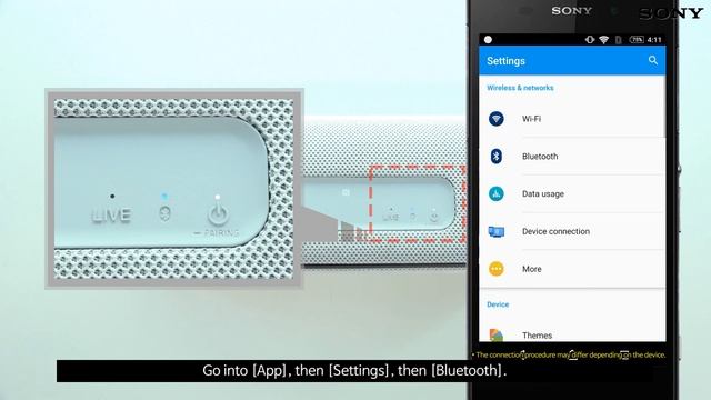 SRS-XB41 | Connecting to Bluetooth смотреть онлайн