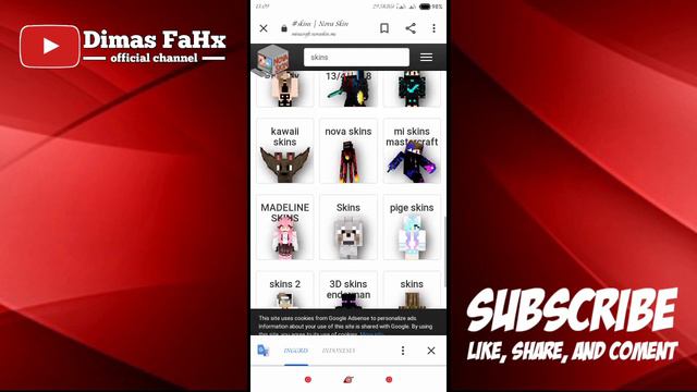 Cara download skin minecraft di google| terbaru 2021 смотреть онлайн