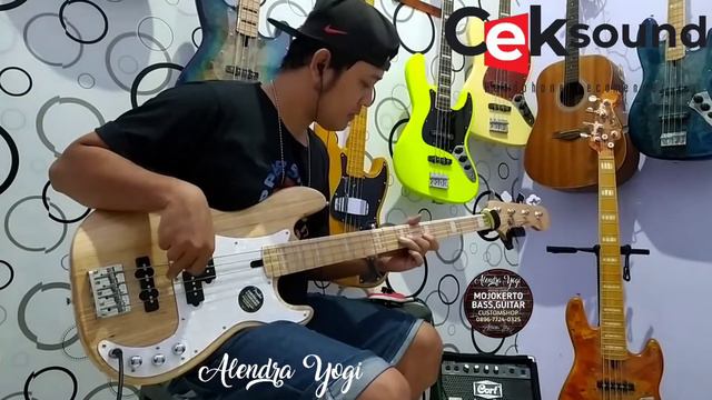 PJ Bass kirim To Yogyakarta , Natural Ash Glossy , Maple Finggerboard Block inlay kerang 🎧☕ смотреть онлайн