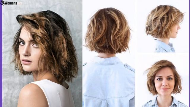 Женская стрижка шегги