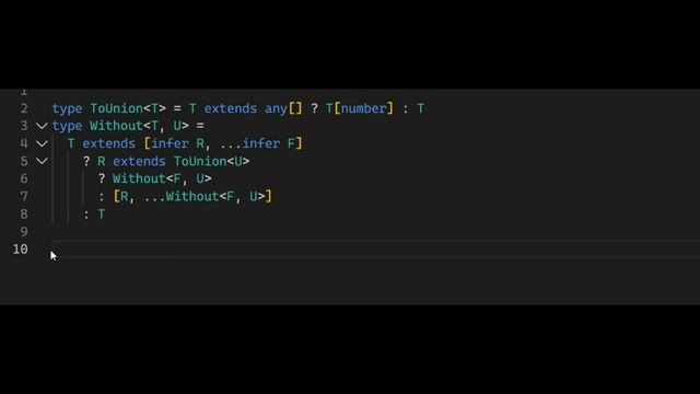 Typescript tutorial, Without type смотреть онлайн