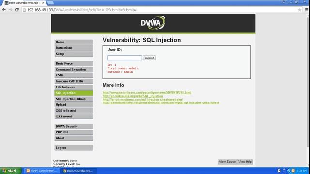 Advance Network Security-1. Task-9, SQL Injection. By: Mahmood Riyaf смотреть онлайн