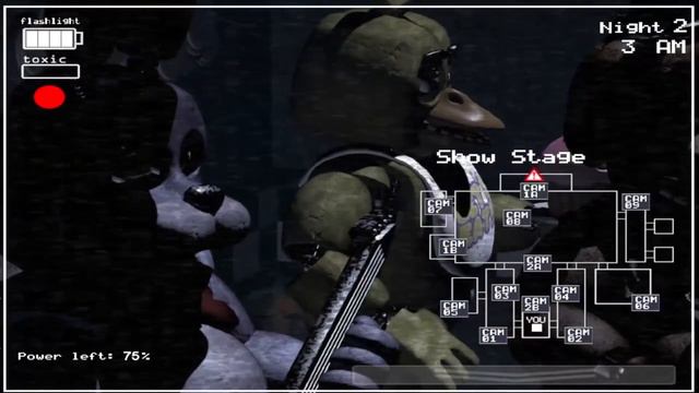 САМАЯ БЫСТРАЯ НОЧЬ Five Nights at Freddy's 3 / 2 НОЧЬ смотреть онлайн