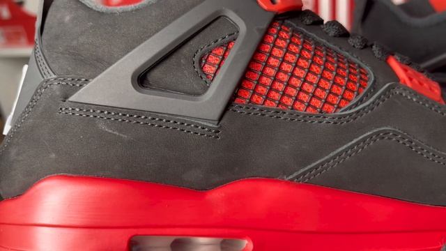 Nike air jordan 4 red thunder. Разочарование в оригинале ? Fake vs original? Оригинал или паль? смотреть онлайн