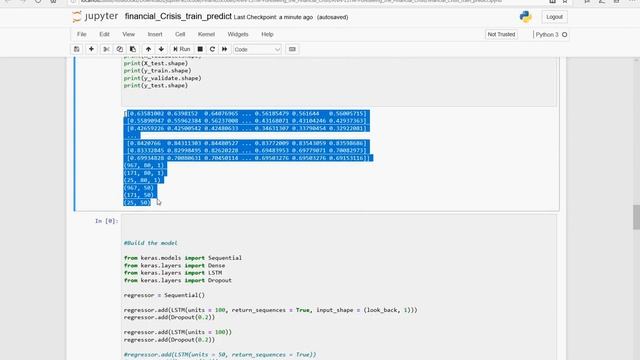 Financial Crisis prediction using RNN LSTM python project смотреть онлайн