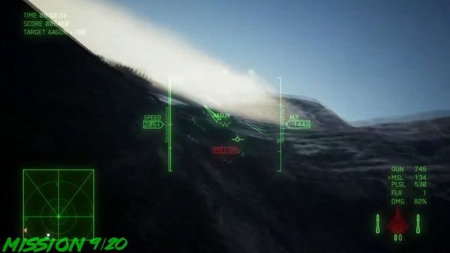Прохождение Ace Combat 7 Skies Unknown Mission 9 Ace Difficulty S Rank смотреть онлайн