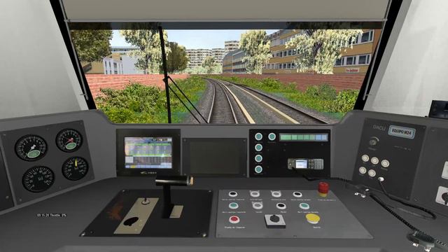 Open Rails Recorrido Completo Retiro-Bartolomé Mitre a bordo del CSR Mitsubishi M24 смотреть онлайн