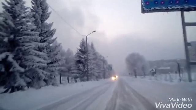 Зимняя сказка в Усть-Каменогорске смотреть онлайн