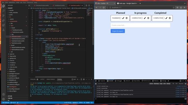 Real-World Todo App In Svelte #11 - Drag & drop part 2 смотреть онлайн