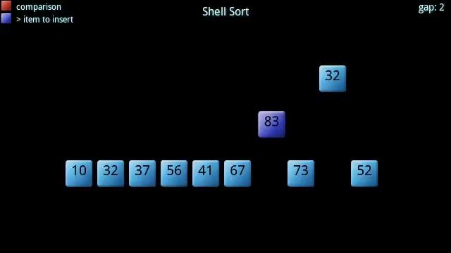 Shell Sort Algorithm смотреть онлайн