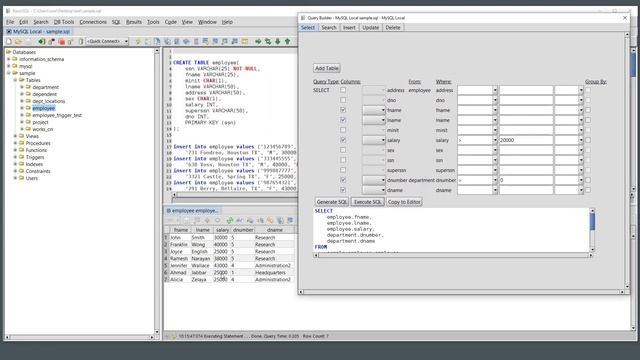 RazorSQL Query Builder смотреть онлайн