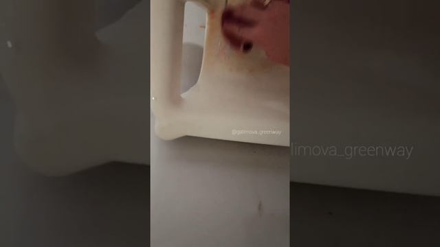 Отмываем гуашь краску Гринвей смотреть онлайн