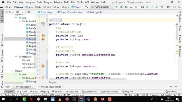 Woche 09 (2): Transaktionen und Optimistic Locking смотреть онлайн