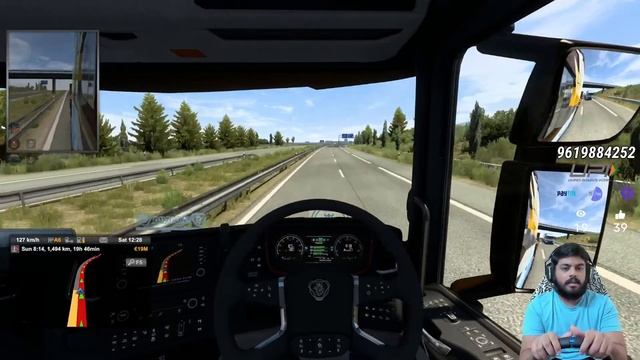 ?Euro Truck Simulator 2 1.46 Live | ETS2 Convoy | Logitech G29 Gameplay? смотреть онлайн