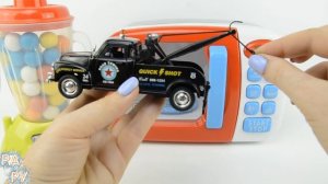 Машинки из Волшебной микроволновки Игрушки Цвета для детей