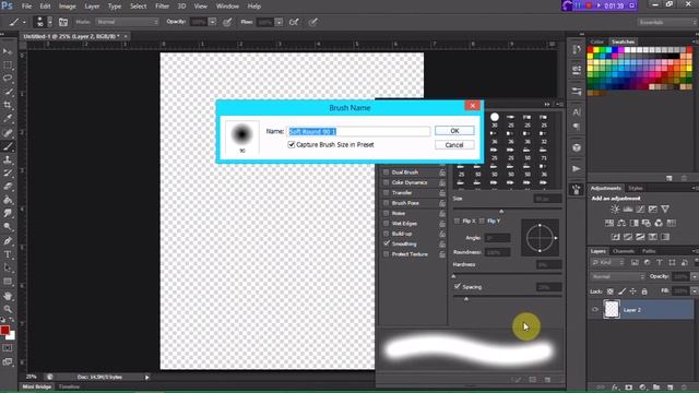 How to Load brushes on Photoshop (Beginners Training) смотреть онлайн