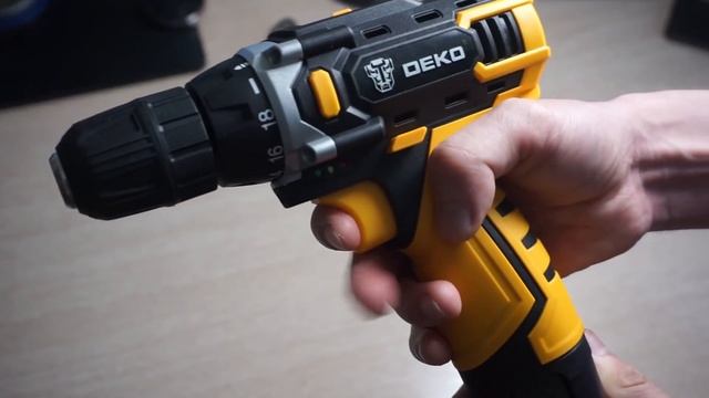 Обзор и проверка аккумуляторной дрели шуруповерта DEKO Banger 12v (DKCD12FU-LI) с Aliexpress