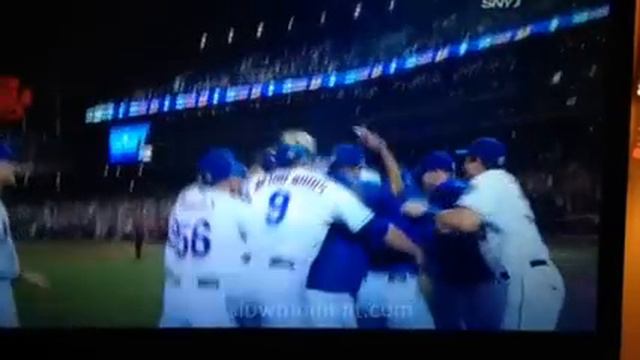 Johan Santana No Hitter - Fan celebrates (Slow Motion) смотреть онлайн
