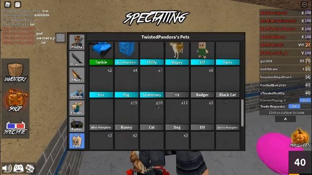 AHH I MET TWISTED PANDORA!! (roblox murder mystery 2) смотреть онлайн