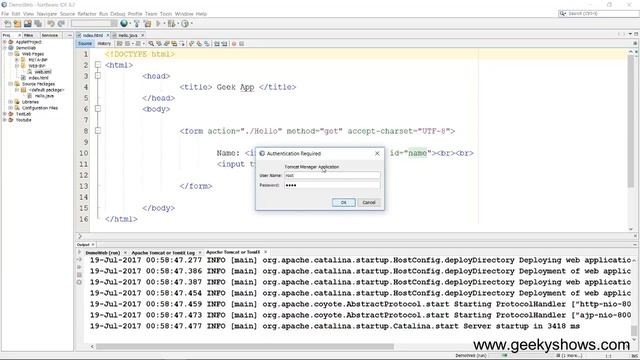 How to Run Servlet JSP Web Application in NetBeans (Hindi) смотреть онлайн