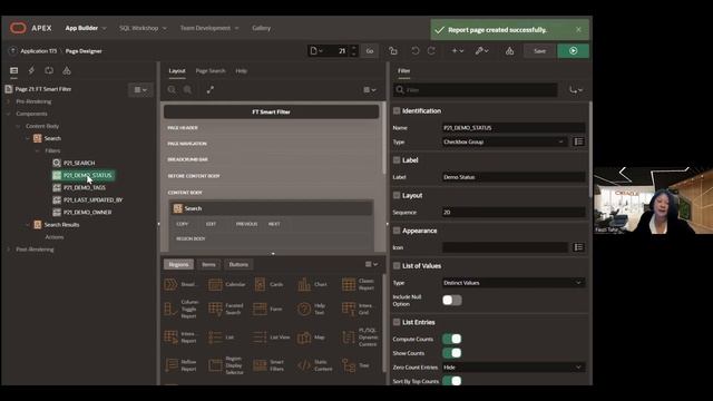 TwF: Oracle APEX using smart filters смотреть онлайн