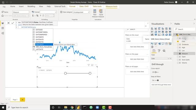 Simple Moving Average (SMA) in Power BI смотреть онлайн