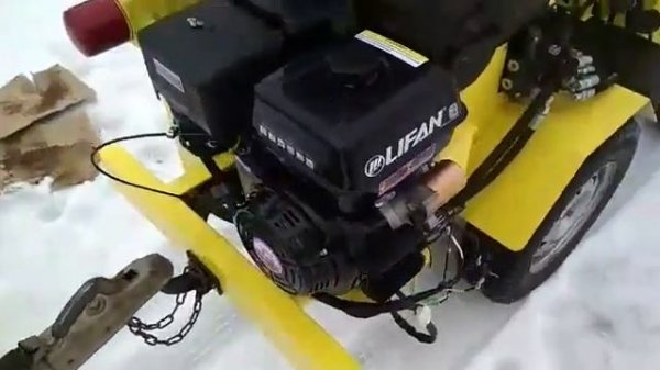 Самодельный мини погрузчик переломка обзор