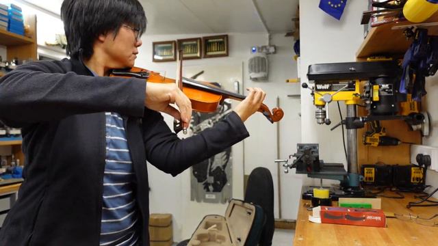 Happy 337th Birthday, Bach! Sacrilegiousness on an Antoni Debut Violin. смотреть онлайн