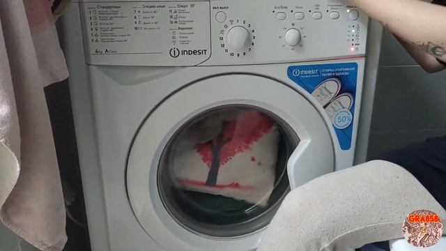 181222 Indesit IWUB 4105 КАК СТИРАЛЬНАЯ МАШИНА СТИРАЛА 9 смотреть онлайн