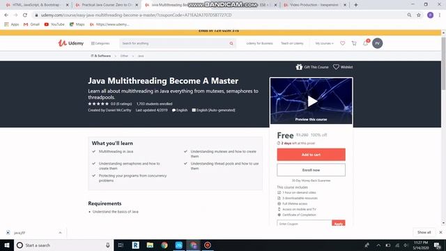 Top-5 Java Programming courses free on udemy || With Certificate's || [P-GYAN] смотреть онлайн