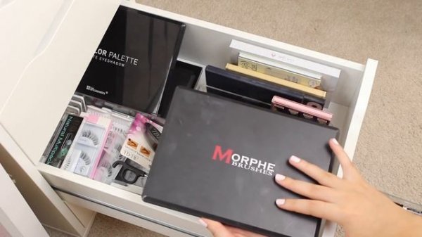 My Makeup Collection & Storage | Desk/Vanity Tour
