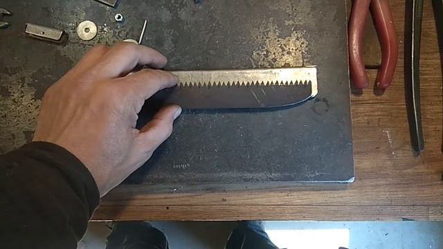 Самодельная складная пила. смотреть онлайн