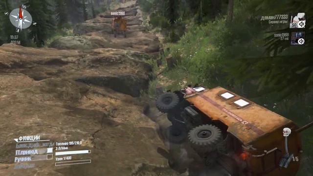 SpinTires MudRunner карта-Камчатка. смотреть онлайн