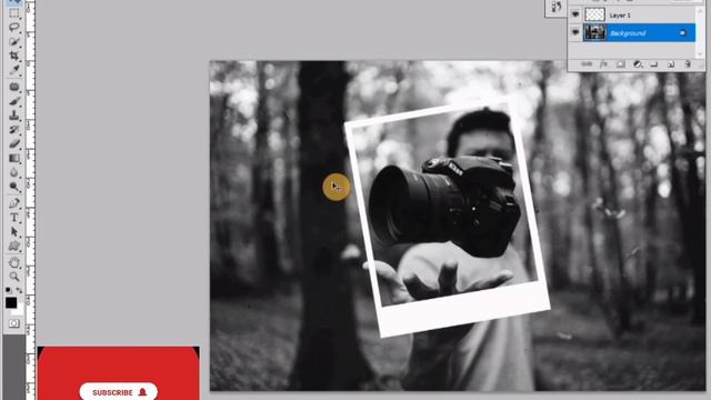 How to create your Polaroid Effect in Photoshop l Polaroid Effect смотреть онлайн
