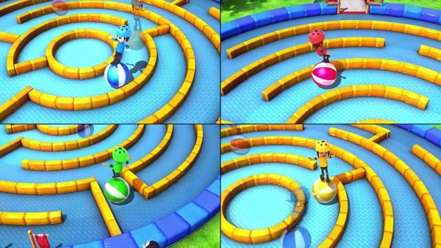 Wii Party U Minigame Showcase - Maze Malaise смотреть онлайн