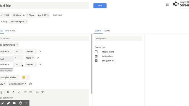 Google Calendar: How to Create and Modify Events смотреть онлайн