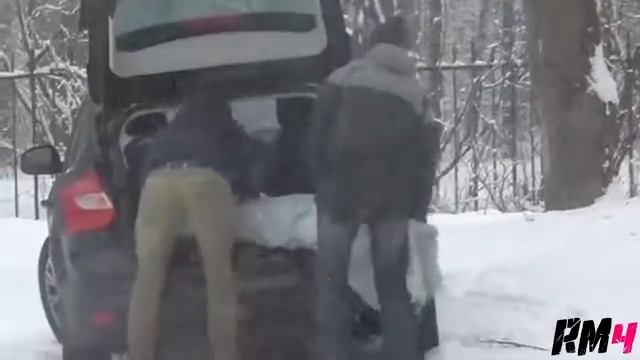 Розыгрыш-труп в багажнике