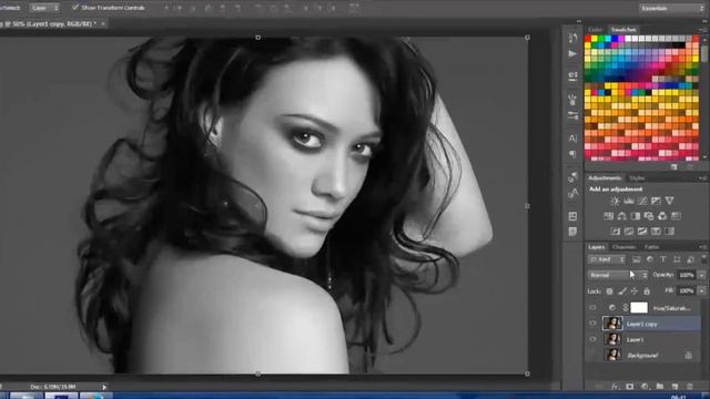 Photoshop Tutorial : How to change a Photo / Potrait To Pencil Sketch under 2 minutes ? смотреть онлайн