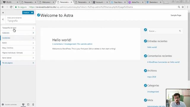 Complementos para Astra. Astra PRO addon смотреть онлайн