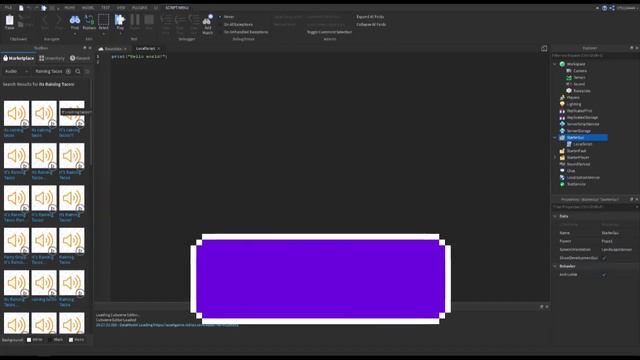 How To Make Your Game Play Sound /// Roblox Studio Tutorial смотреть онлайн