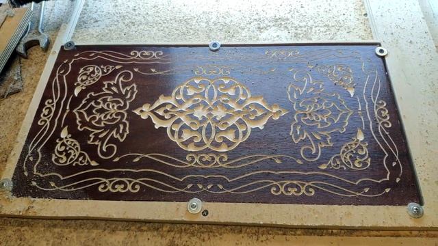 Backgammon handmade of plywood. Резные нарды своими руками из фанеры на чпу станке. смотреть онлайн